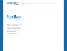 Tablet Screenshot of flexrad.com